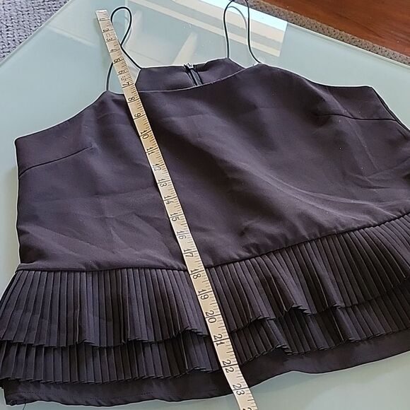 Gracia Pleated Ruffled Tank Top - Picture 5 of 9